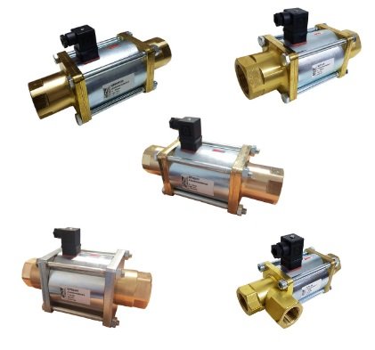 2+3 Way Brass & Stainless steel coaxial valves